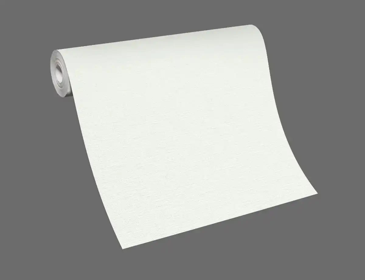 Bild 2 von Vliestapete Uni Weiß