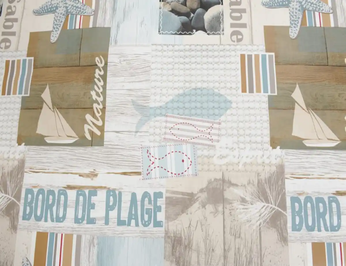 Bild 2 von Wachstuch Beach