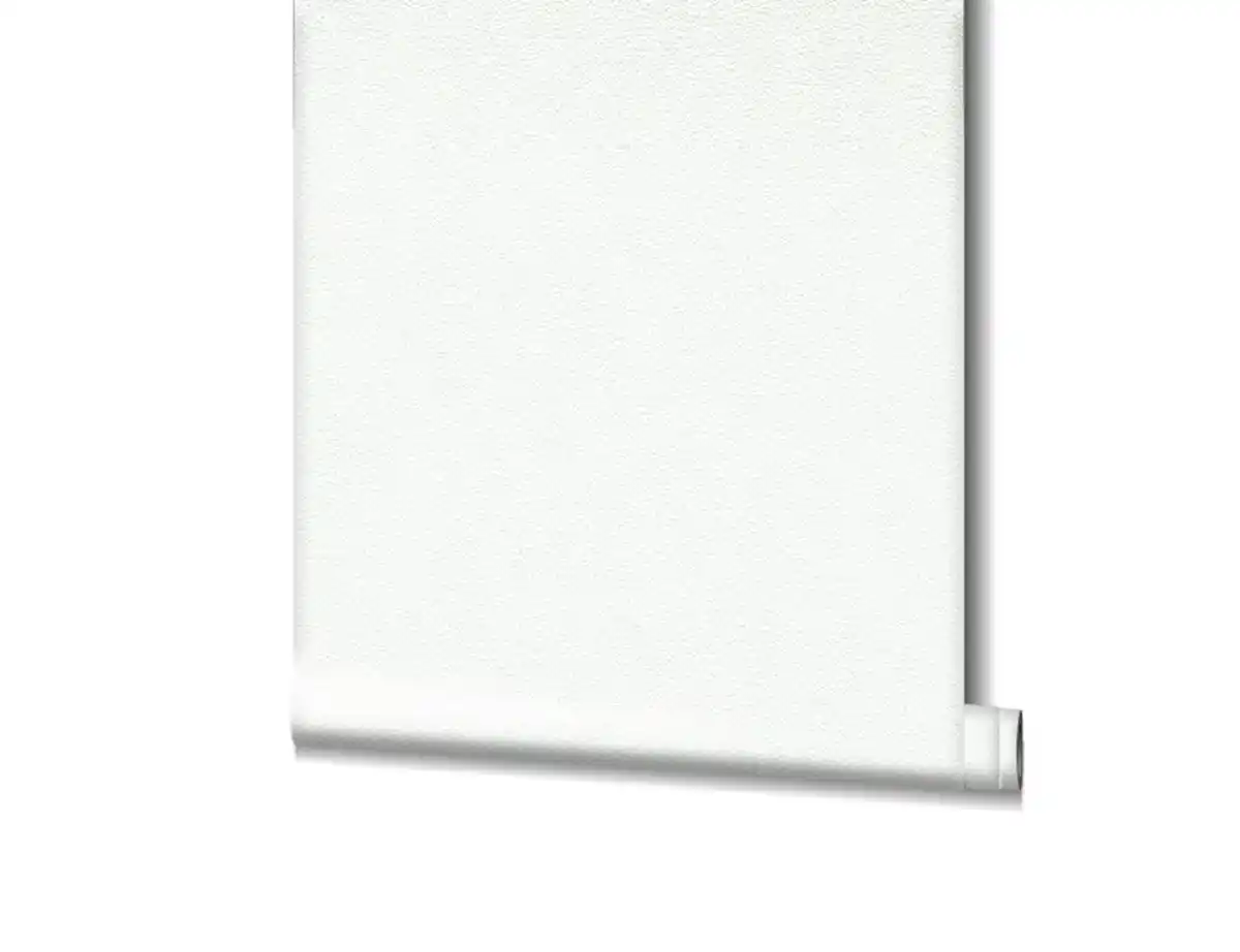 Bild 2 von Vliestapete Uni Weiß