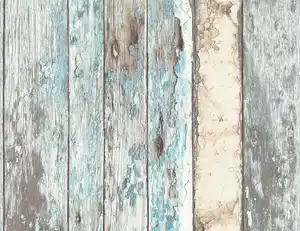 Vliestapete blau/grau