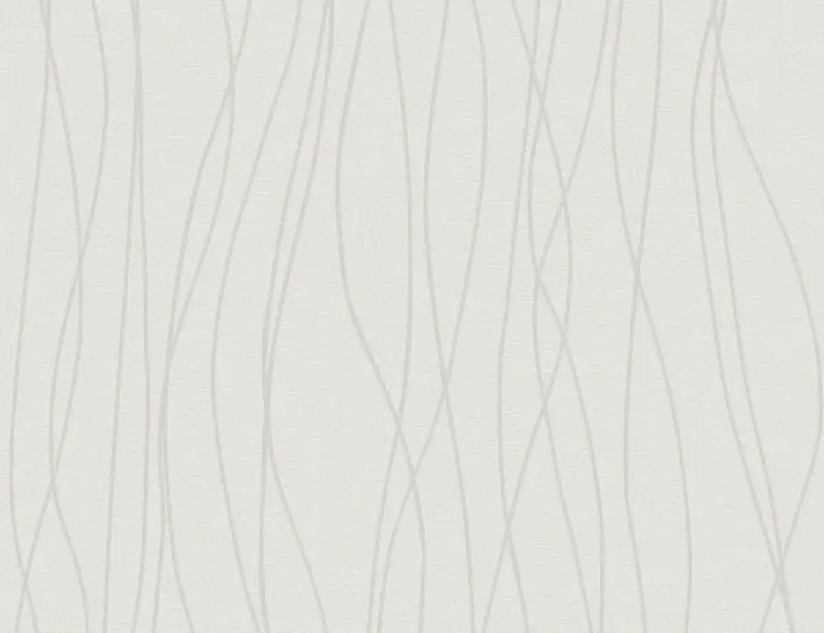 Bild 1 von Vliestapete Streifen Flitter Weiß