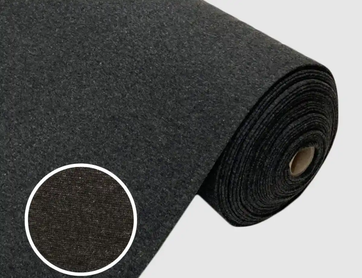 Bild 1 von Bündchenstoff Uni Anthrazit