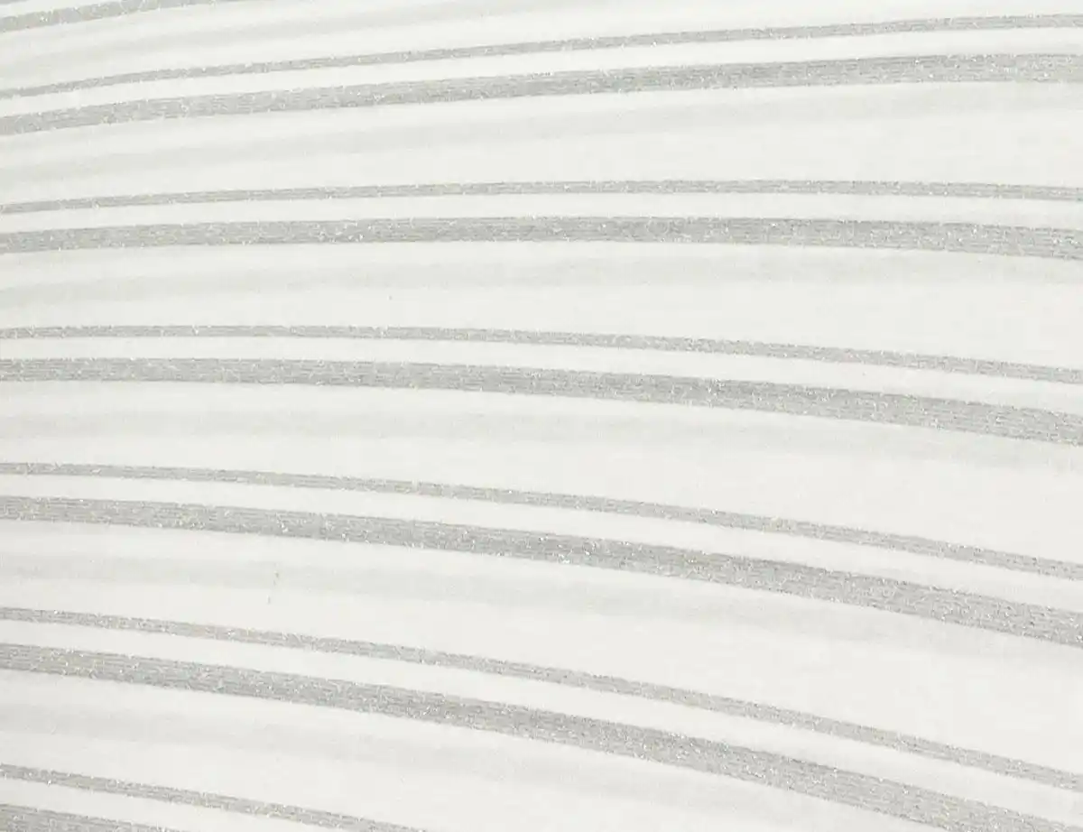 Bild 2 von Jerseystoff Streifen Silber