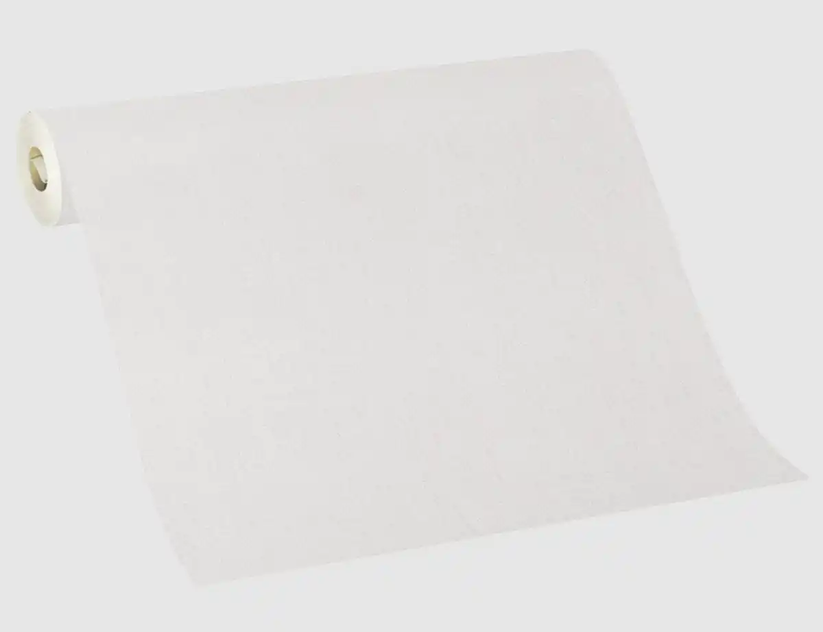 Bild 1 von Vliestapete Uni Flitter Weiß