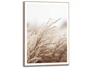 Bild Slim Frame Wood Gras