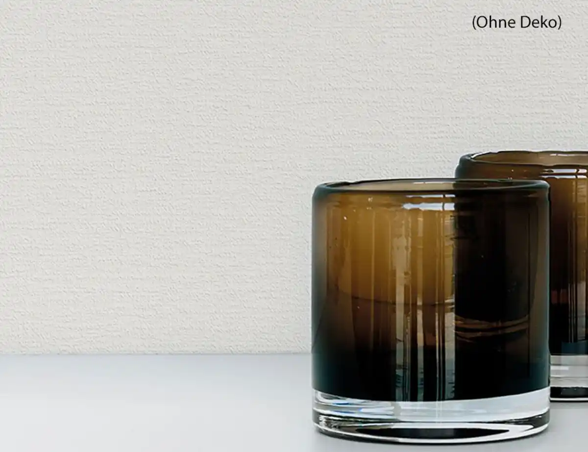 Bild 2 von Vliestapete Uni Weiß