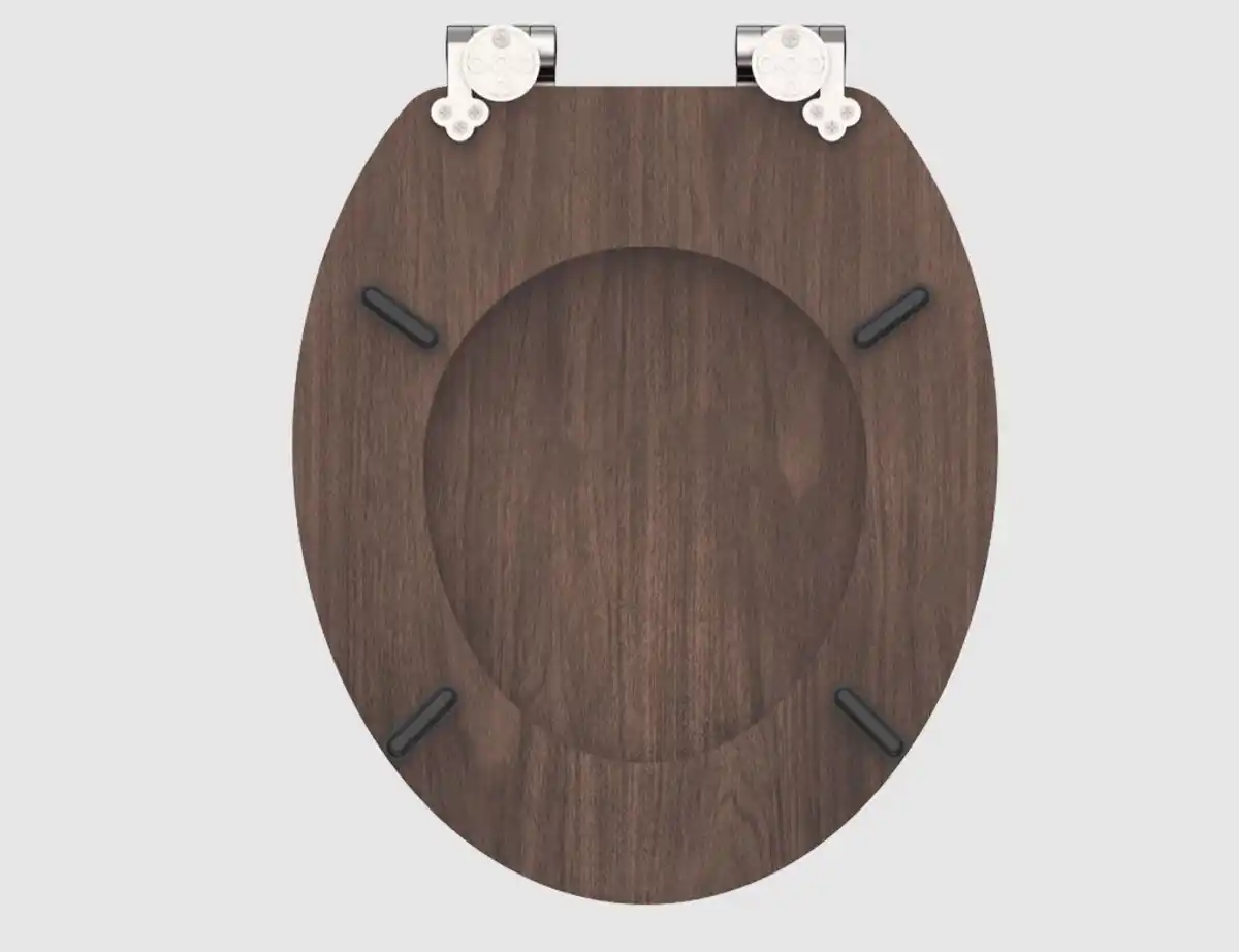 Bild 3 von WC-Sitz Dark Wood