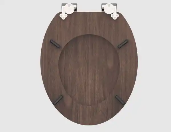 Bild 3 von WC-Sitz Dark Wood