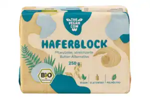 Veganer Haferblock