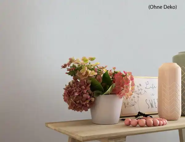 Bild 3 von Vliestapete Uni Hellgrau