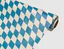 Bild 1 von Wachstuch Bayernraute Blau