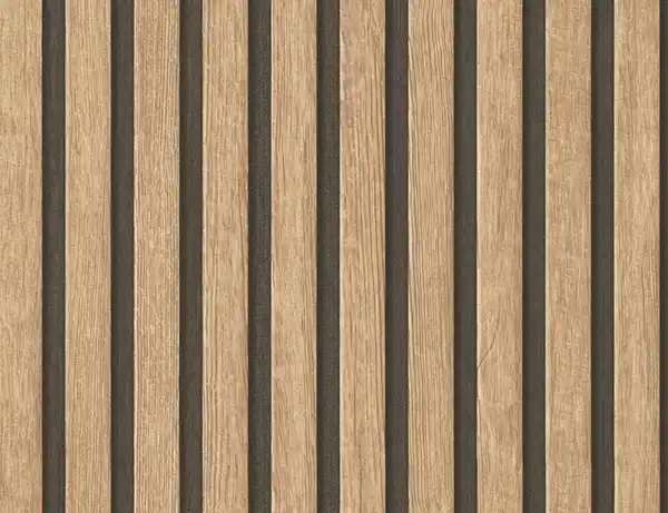 Bild 1 von Vliestapete Holz Beige