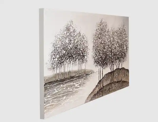 Bild 2 von Gemälde Morgennebel im Wald