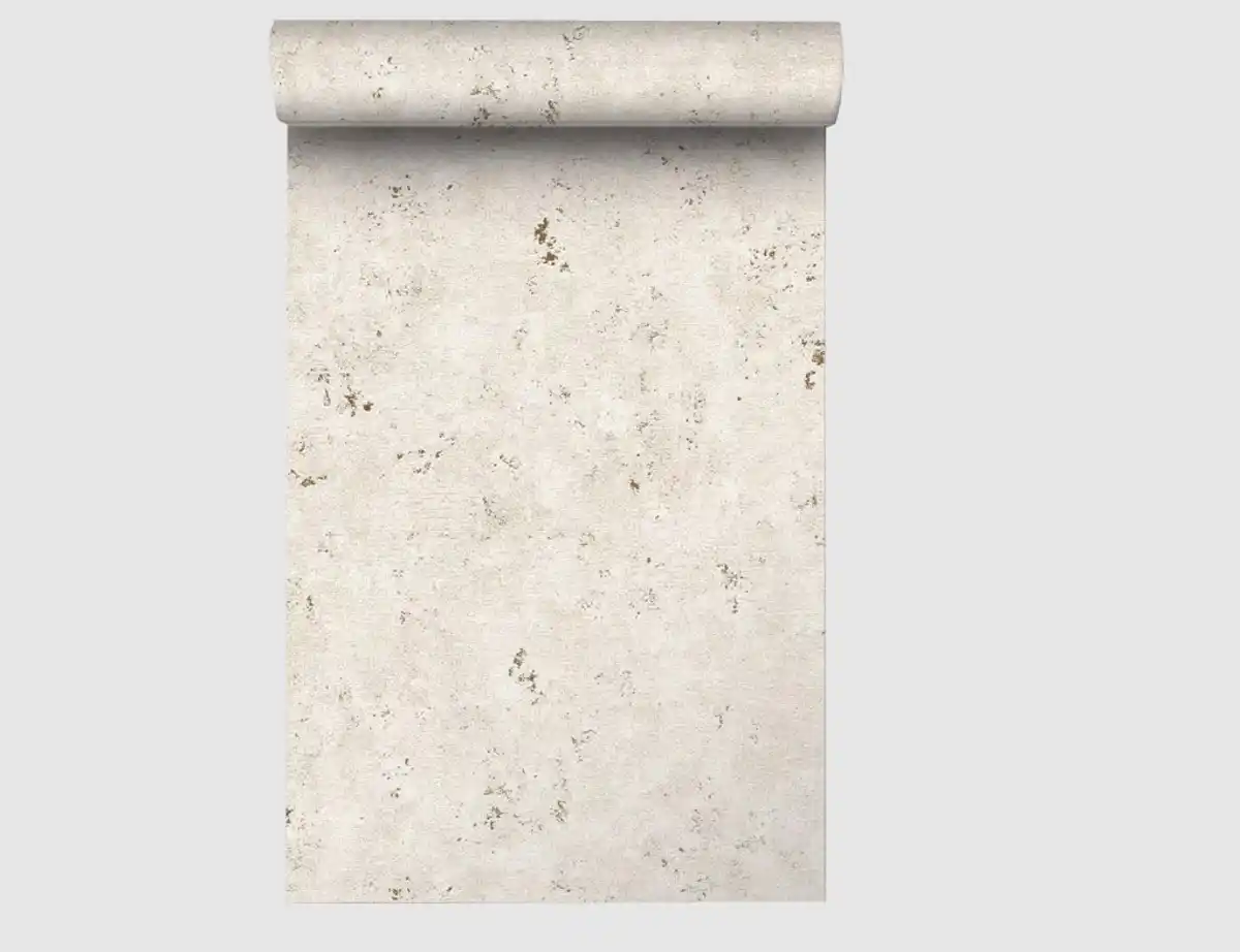 Bild 2 von Vliestapete Uni Beige