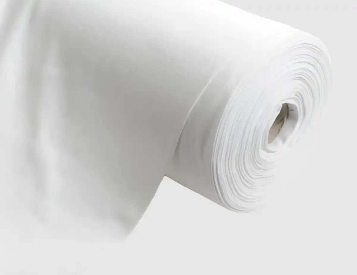 Bild 1 von Bündchenstoff uni weiß