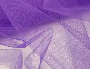 Gittertüll Violett