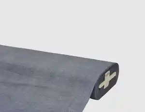 Dekostoff Melange blau