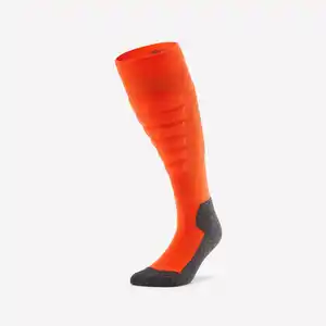 WEDZE Skisocken Snowboardsocken Erwachsene – 100 orange/grau