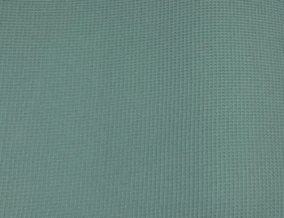 Bild 2 von Waffelstoff Uni Grün