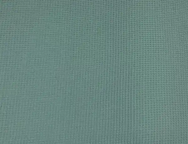 Bild 2 von Waffelstoff Uni Grün