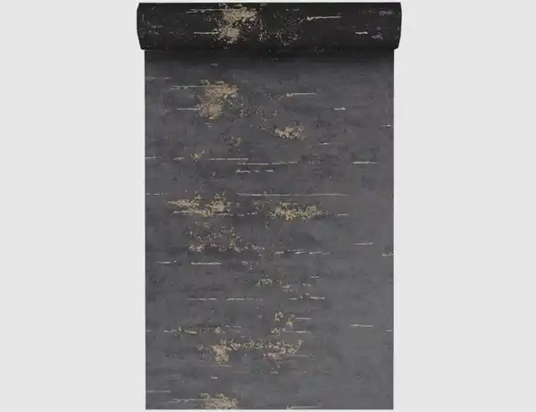 Bild 4 von Vliestapete Schwarz Gold
