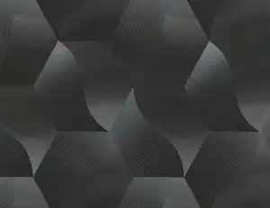 Vliestapete Grafik Schwarz