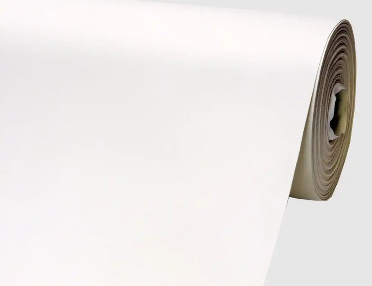 Bild 1 von Kunstleder Uni weiß