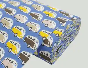 Dekostoff Bully blau