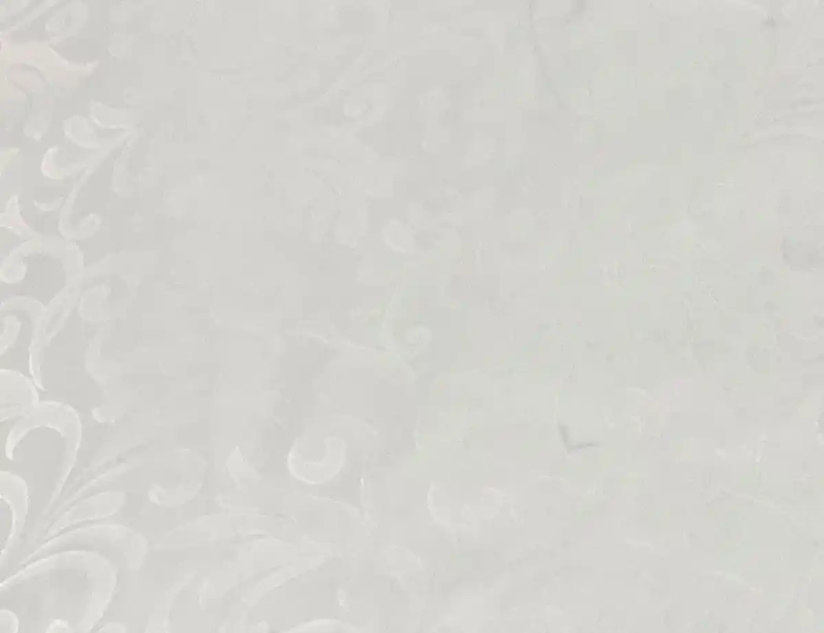 Bild 2 von Tischdecke Damast Ranke Weiß