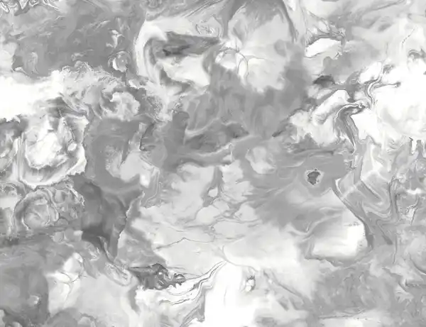 Bild 1 von Papiertapete Marmor Silber