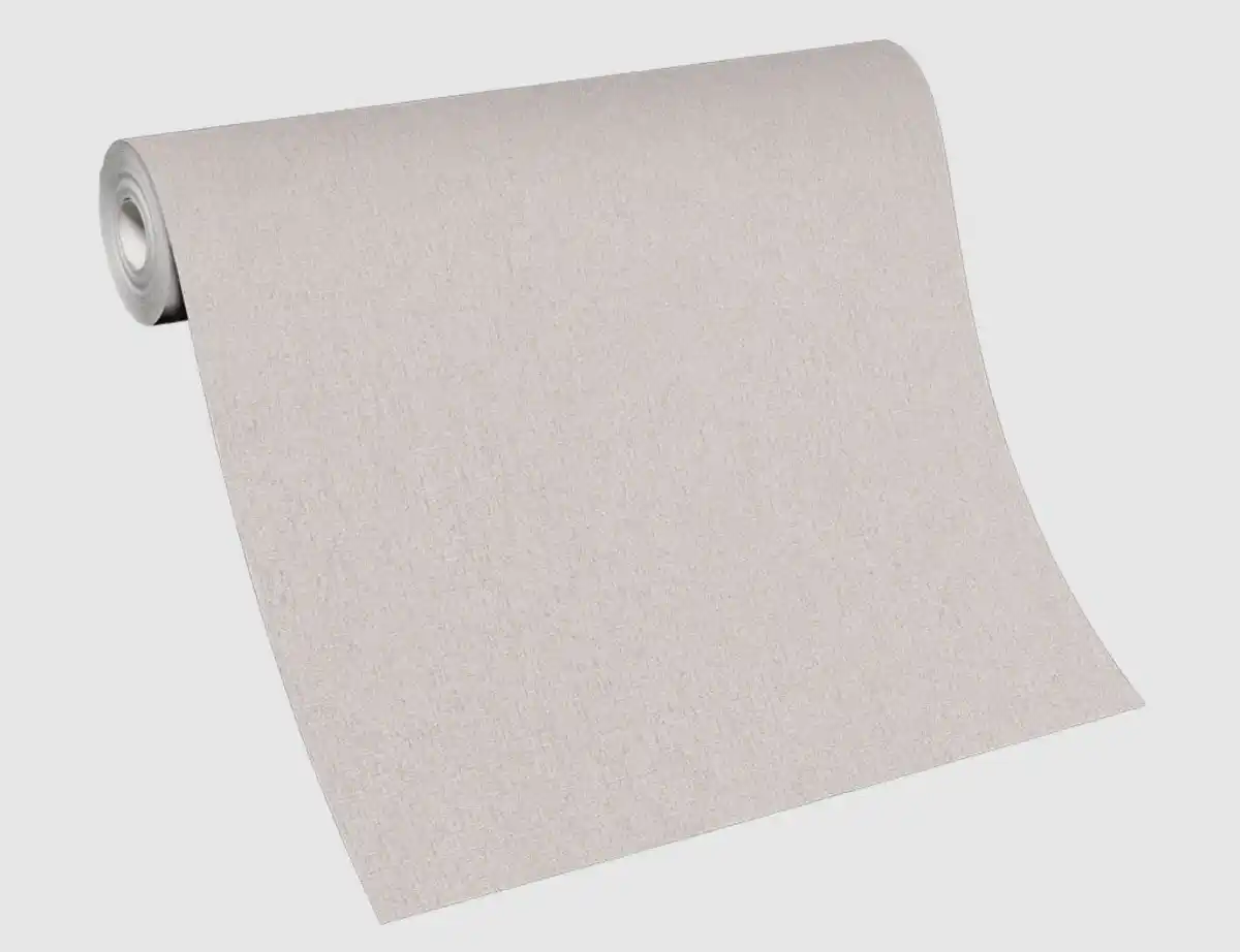 Bild 2 von Vliestapete Uni Taupe