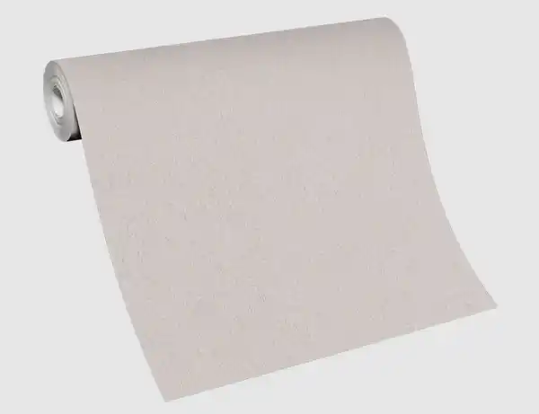 Bild 2 von Vliestapete Uni Taupe