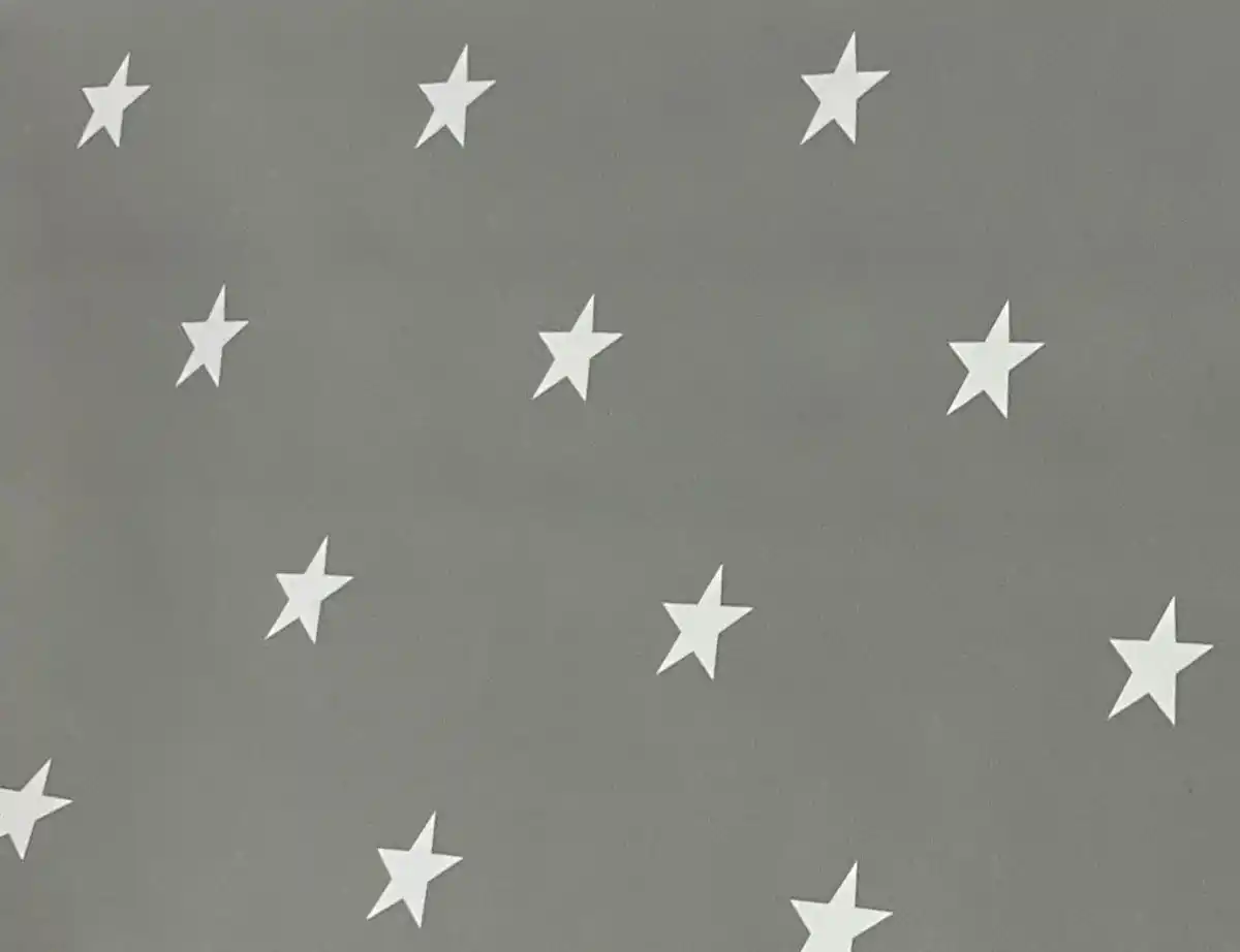 Bild 2 von Wachstuch Sterne Grau