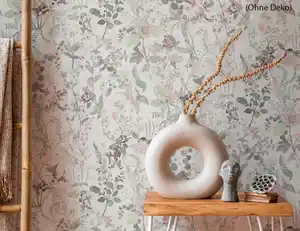 Vliestapete Blume Multi