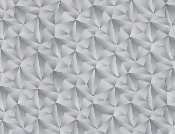 Bild 1 von Vliestapete Grafik Silbergrau