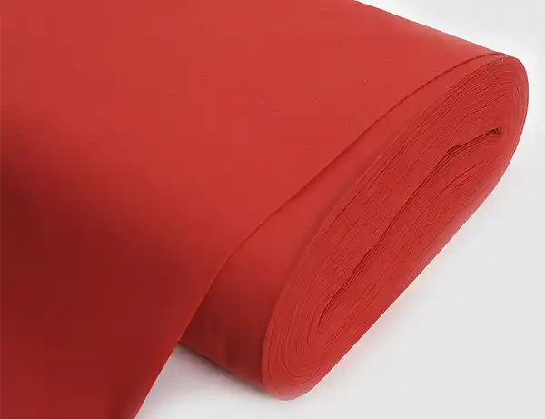 Bild 1 von Dekostoff Uni rot