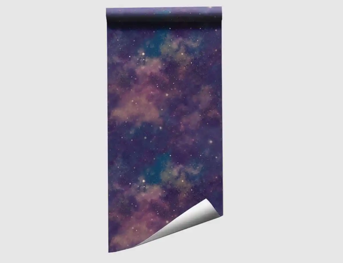 Bild 2 von Papiertapete Weltall Multicolor