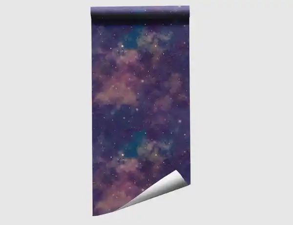 Bild 2 von Papiertapete Weltall Multicolor