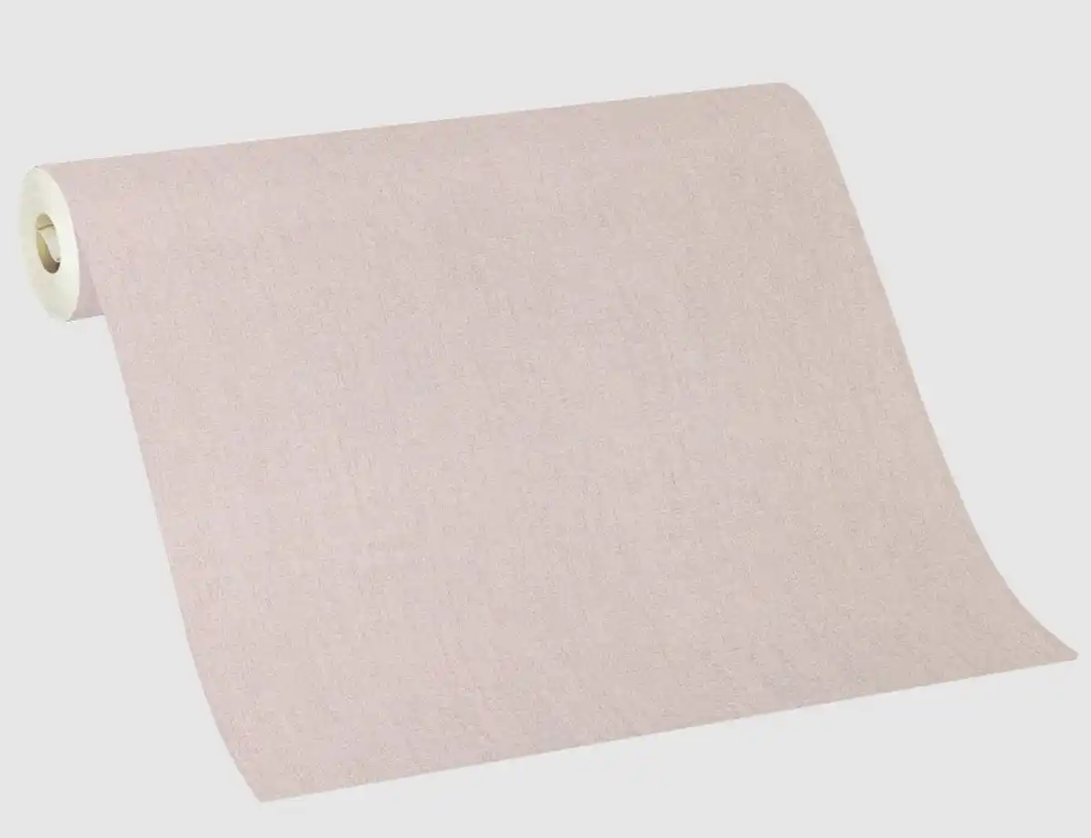 Bild 2 von Vliestapete Uni Flitter Altrosa