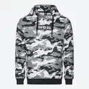 Bild 3 von Herren-Hoodie in Camouflage-Optik