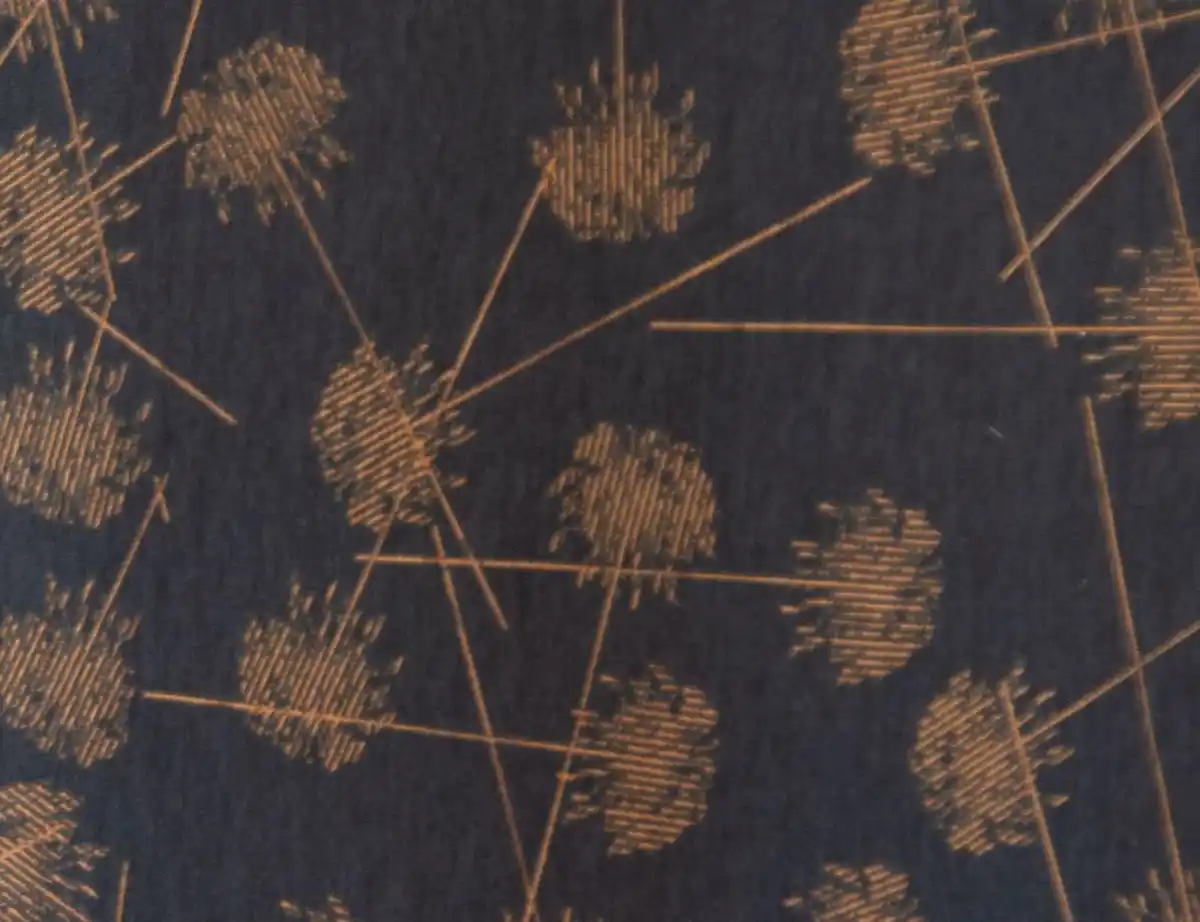 Bild 1 von Jerseystoff Pusteblumen Dunkelblau