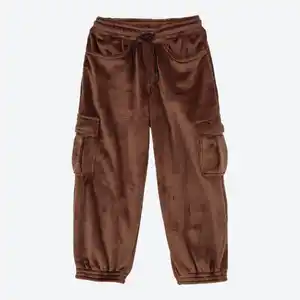 Kinder-Jungen-Hose in Velours-Qualität