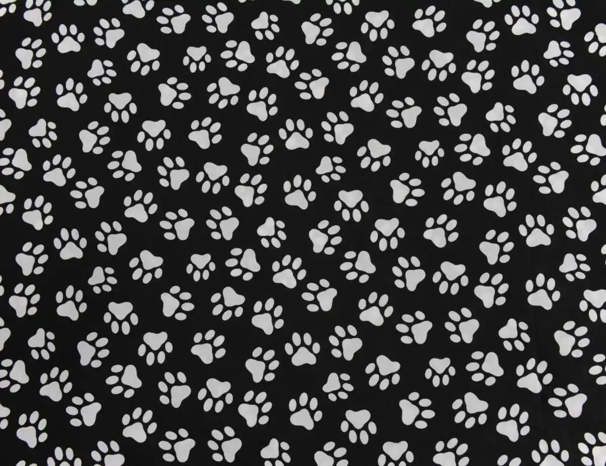 Bild 2 von Dekostoff Pfötchen