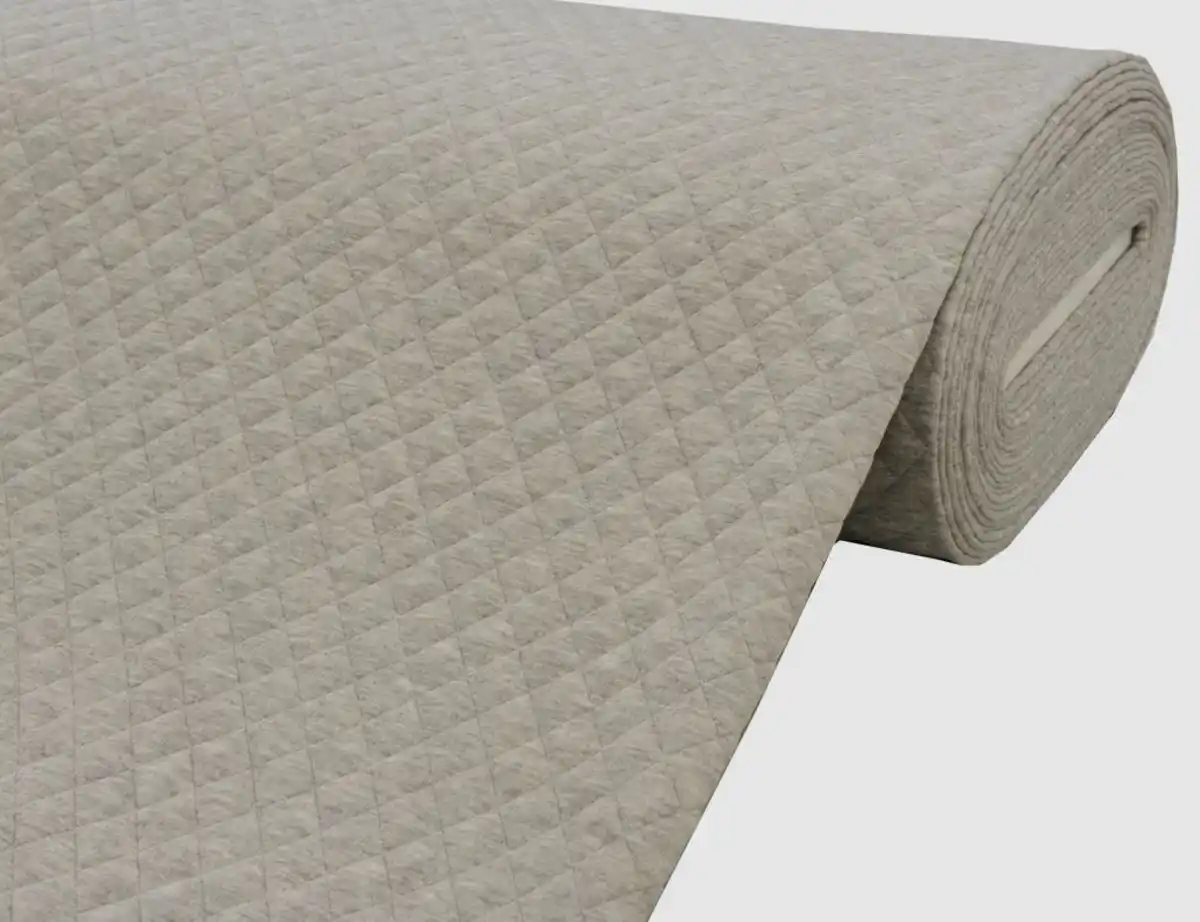 Bild 1 von Steppstoff Uni Hellgrau