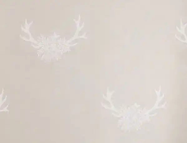 Bild 2 von Dekostoff Jacquard Hirschgeweih