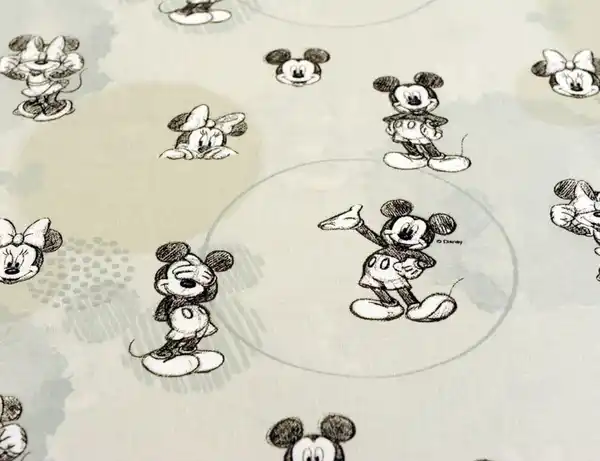 Bild 2 von Dekostoff Mickey und Minnie Mouse