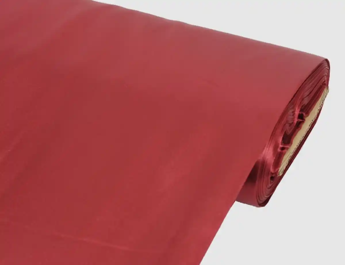 Bild 2 von Dekostoff Satin rot