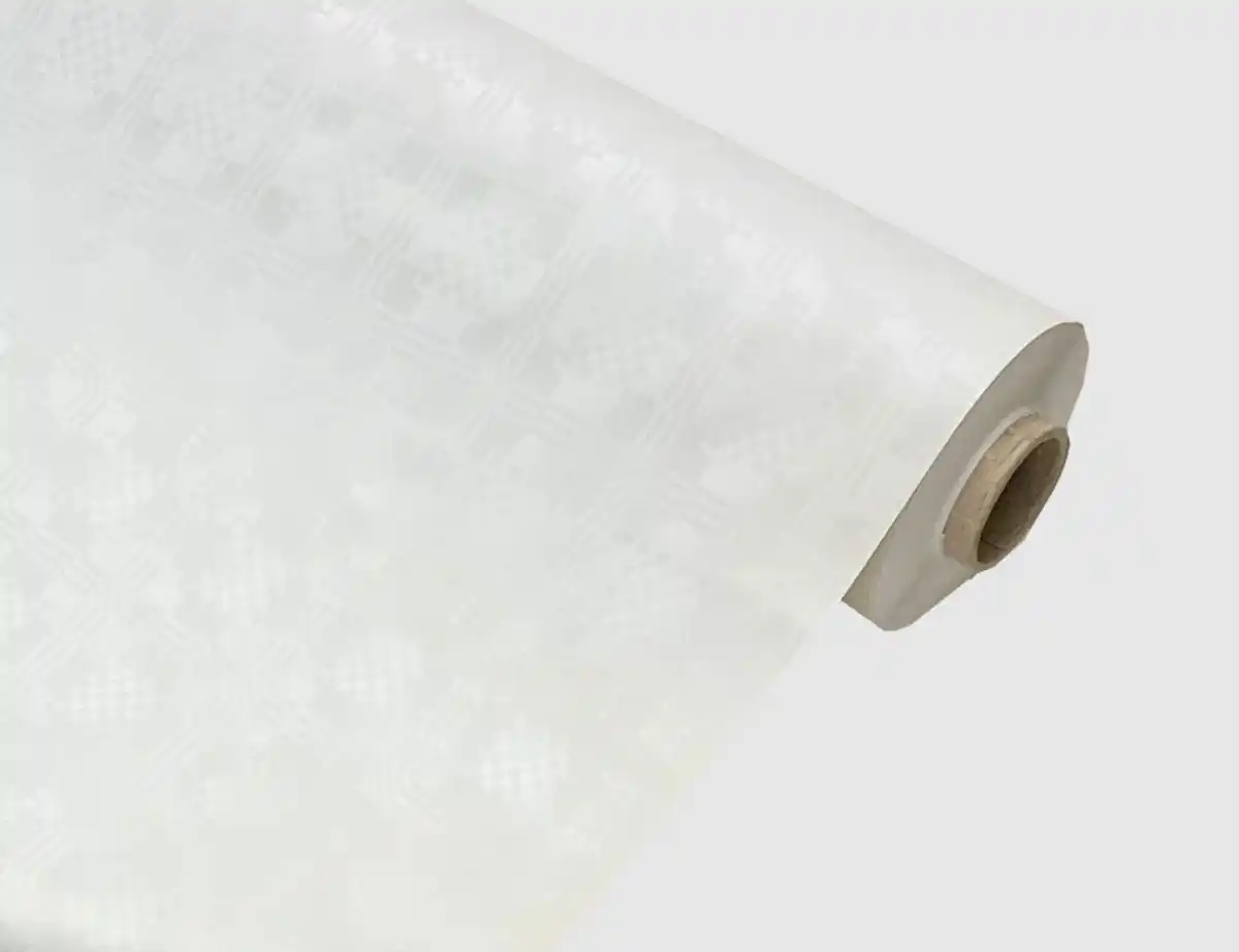 Bild 1 von Tischdecke Geometrisch Weiß