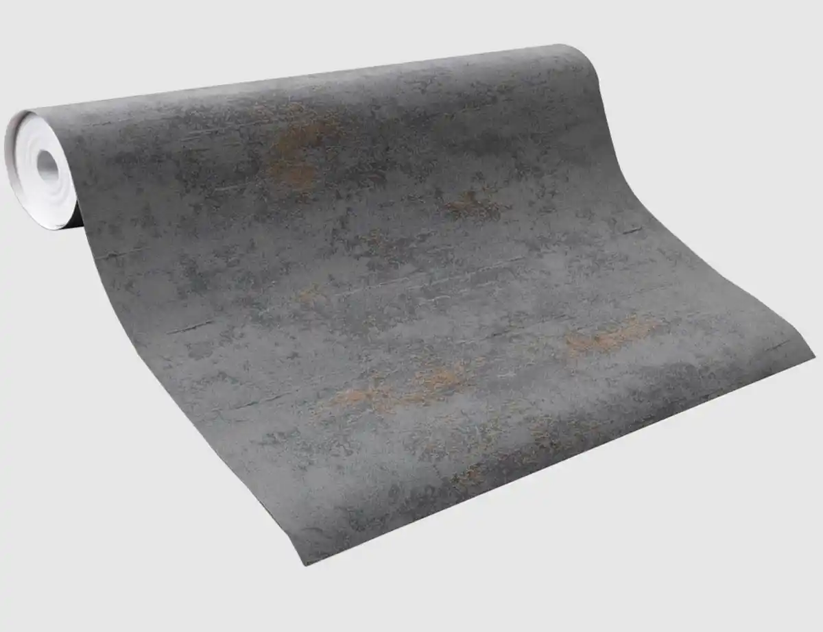 Bild 2 von Vliestapete Grau