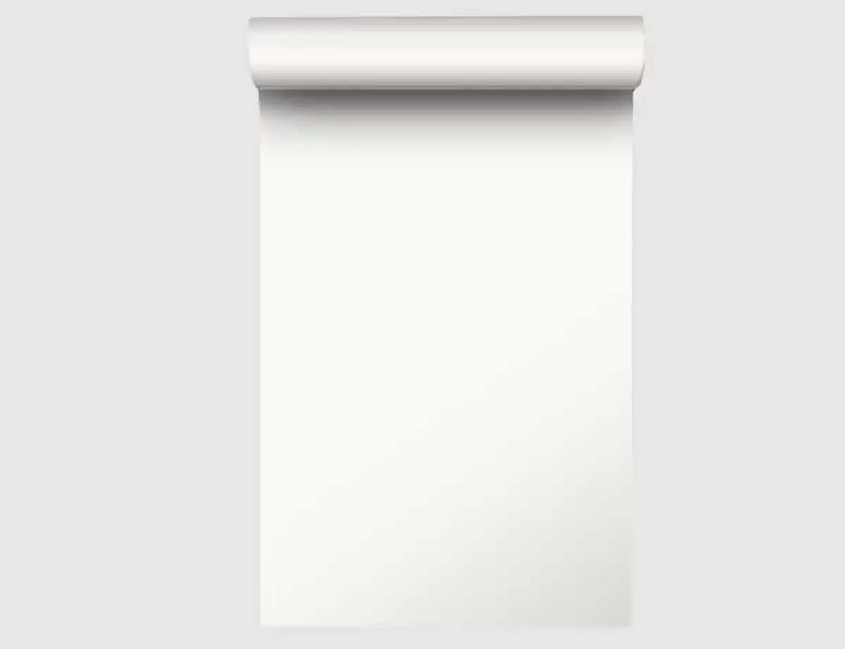 Bild 2 von Vliestapete Uni Flitter Weiß